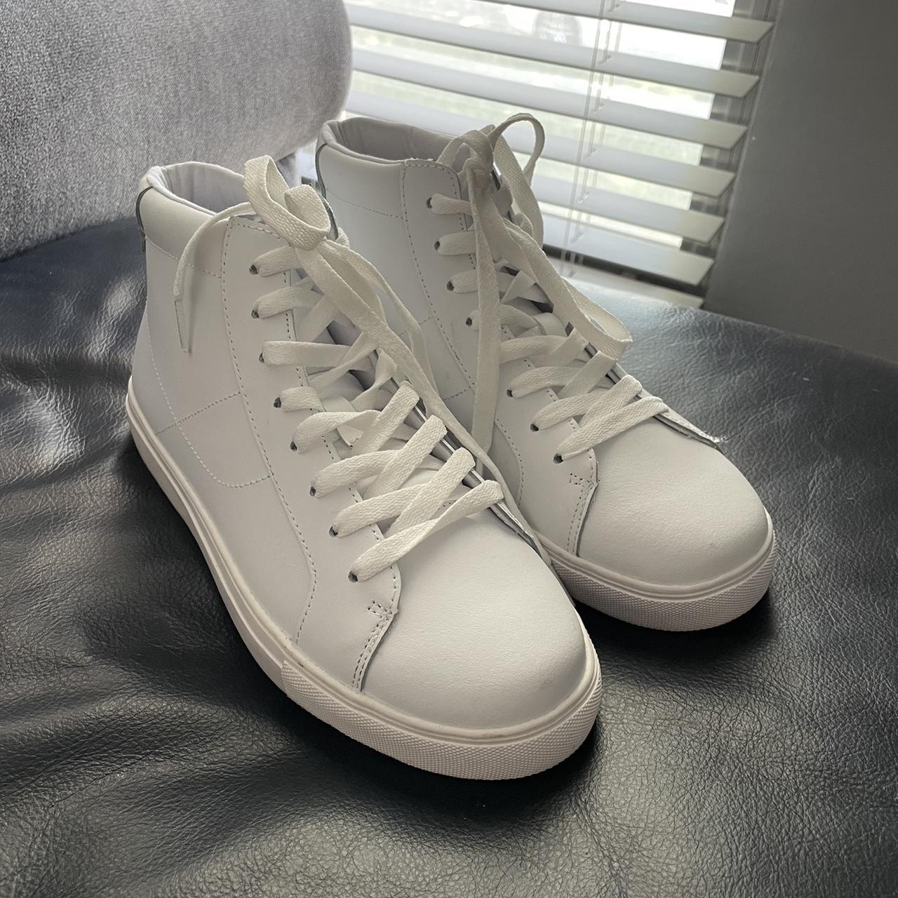 American Eagle Men's White Trainers | Depop