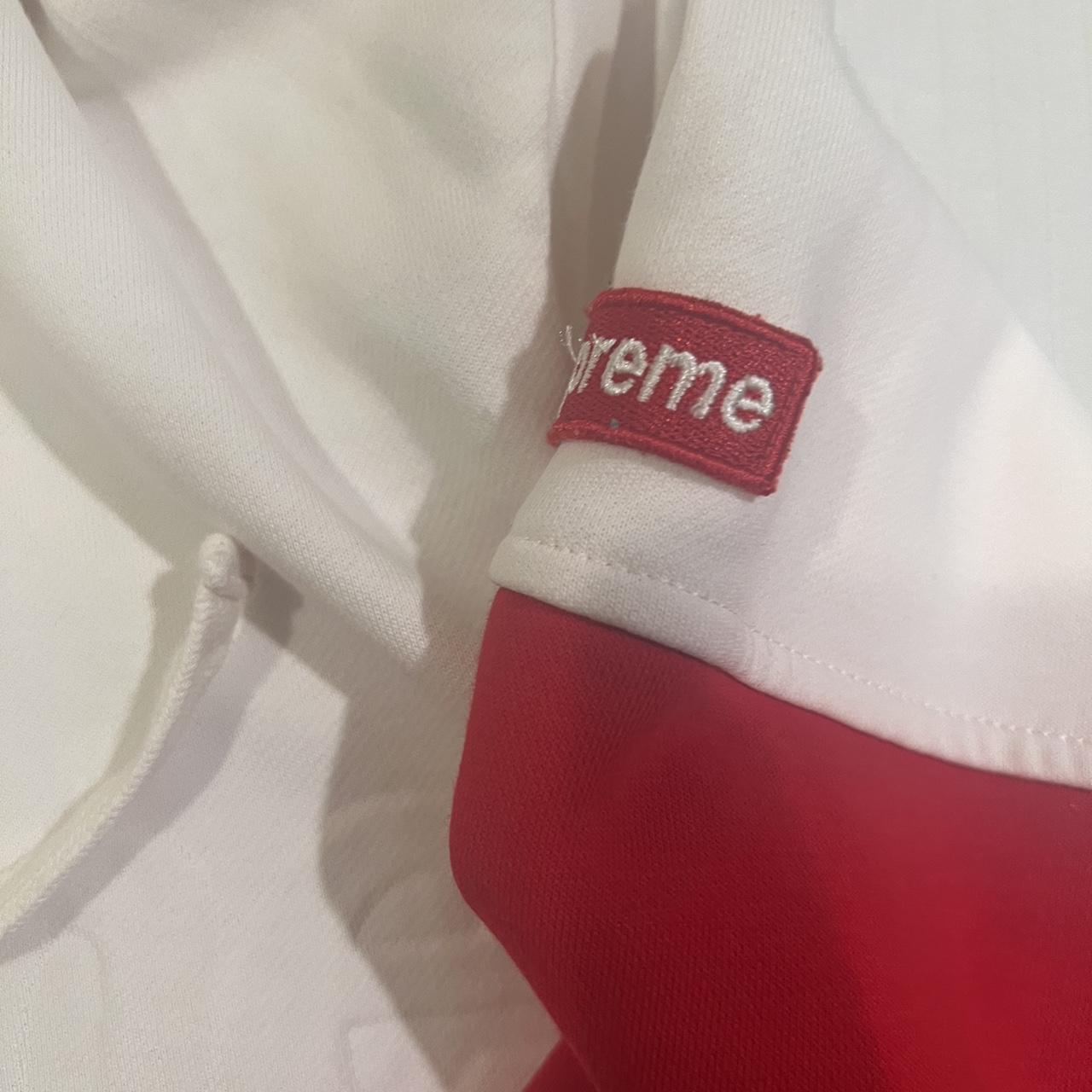 Supreme NY World Famous Red Hoodie (Good as new with - Depop