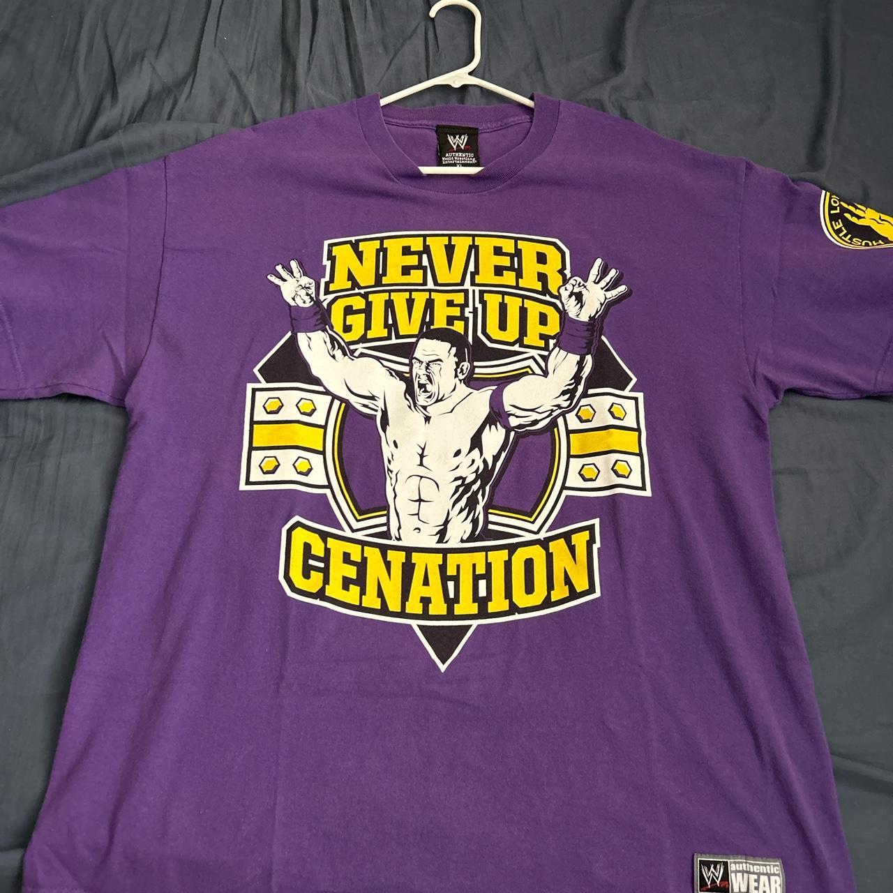 Official WWE John Cena NEVER GIVE UP backpack - Depop