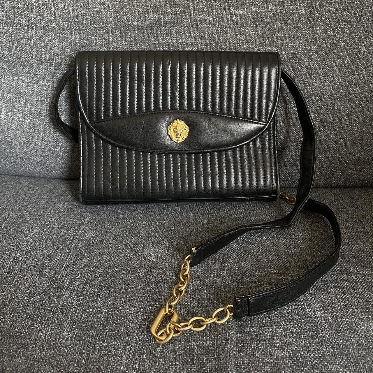 Brandy Melville black leather purse on Mercari