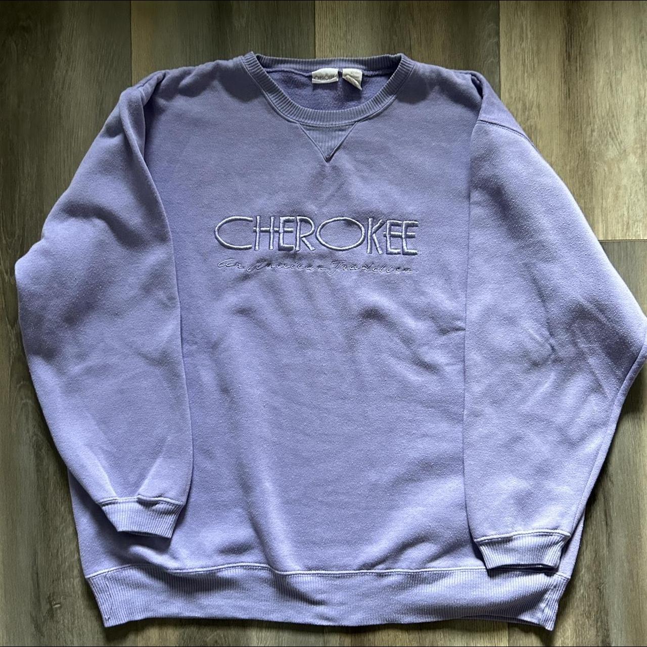 Cherokee Women's Purple Sweatshirt