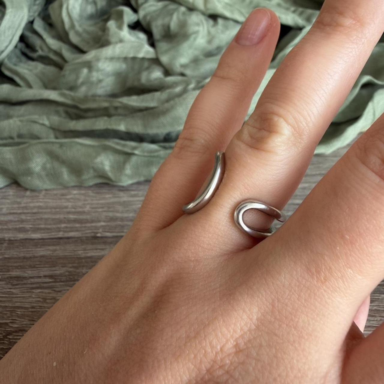 Women's Ring - Silver – Adjustable ring, silver, … - image 4