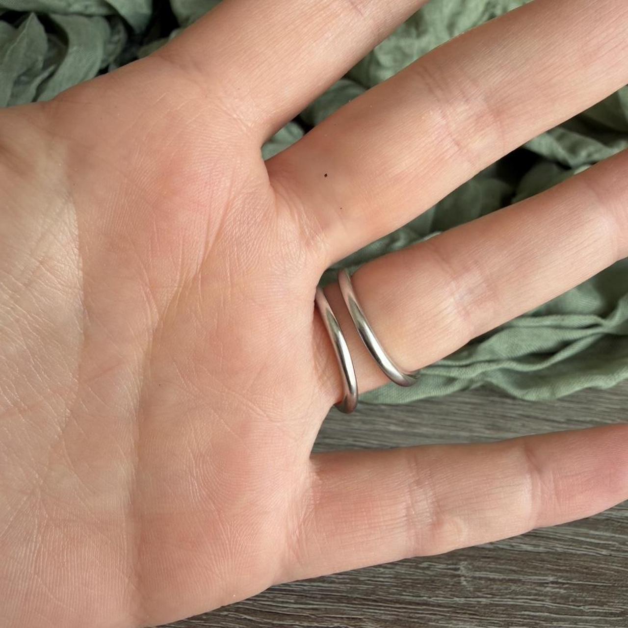 Women's Ring - Silver – Adjustable ring, silver, … - image 2