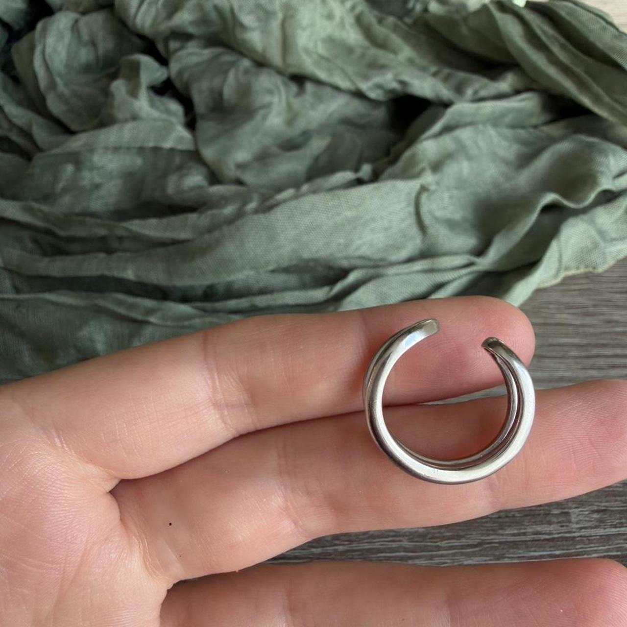 Women's Ring - Silver – Adjustable ring, silver, … - image 6