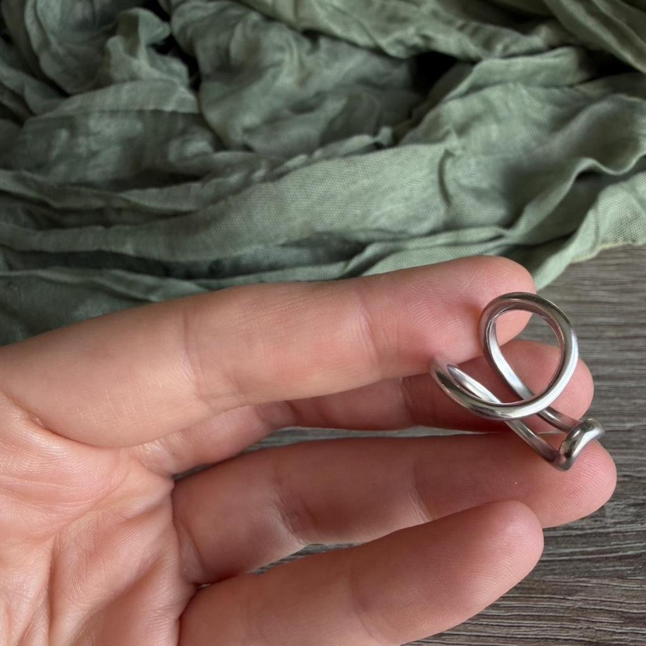 Women's Ring - Silver – Adjustable ring, silver, … - image 7