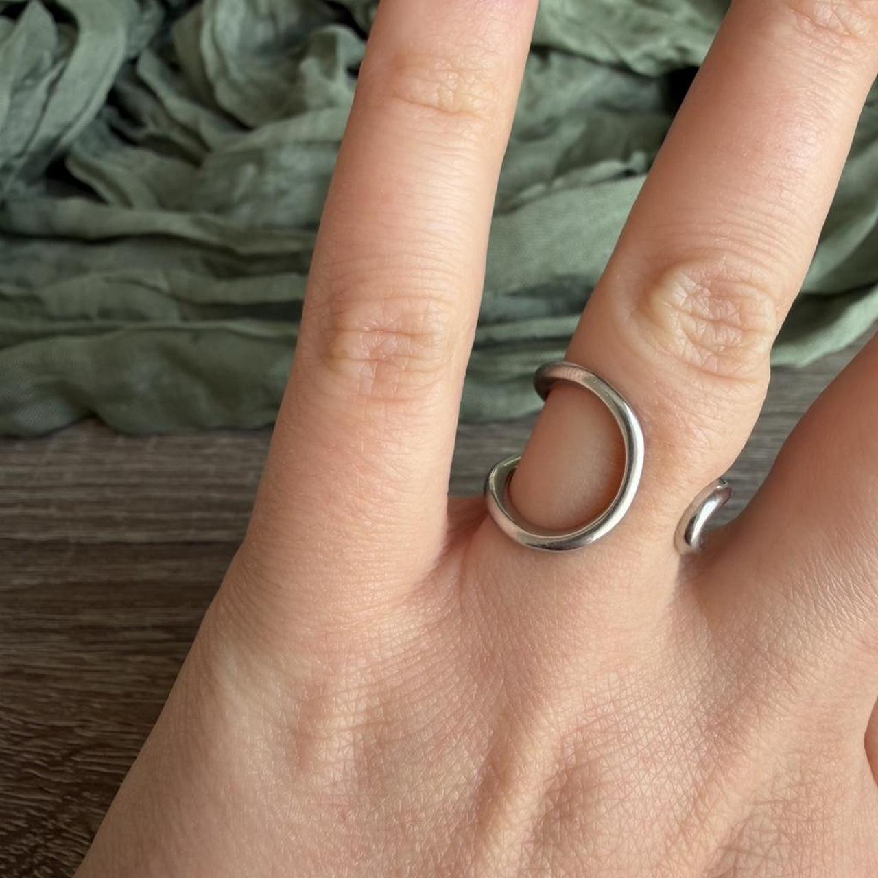 Women's Ring - Silver – Adjustable ring, silver, … - image 3