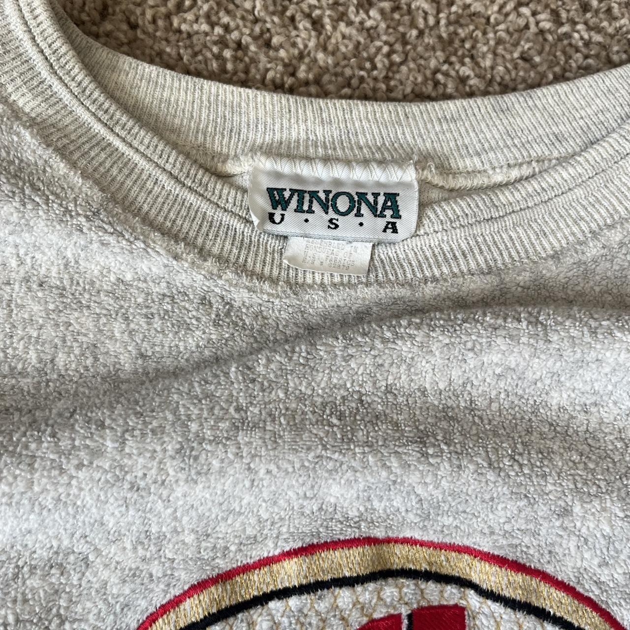 Vintage 90s Winona USA - University of Wisconsin-... - Depop