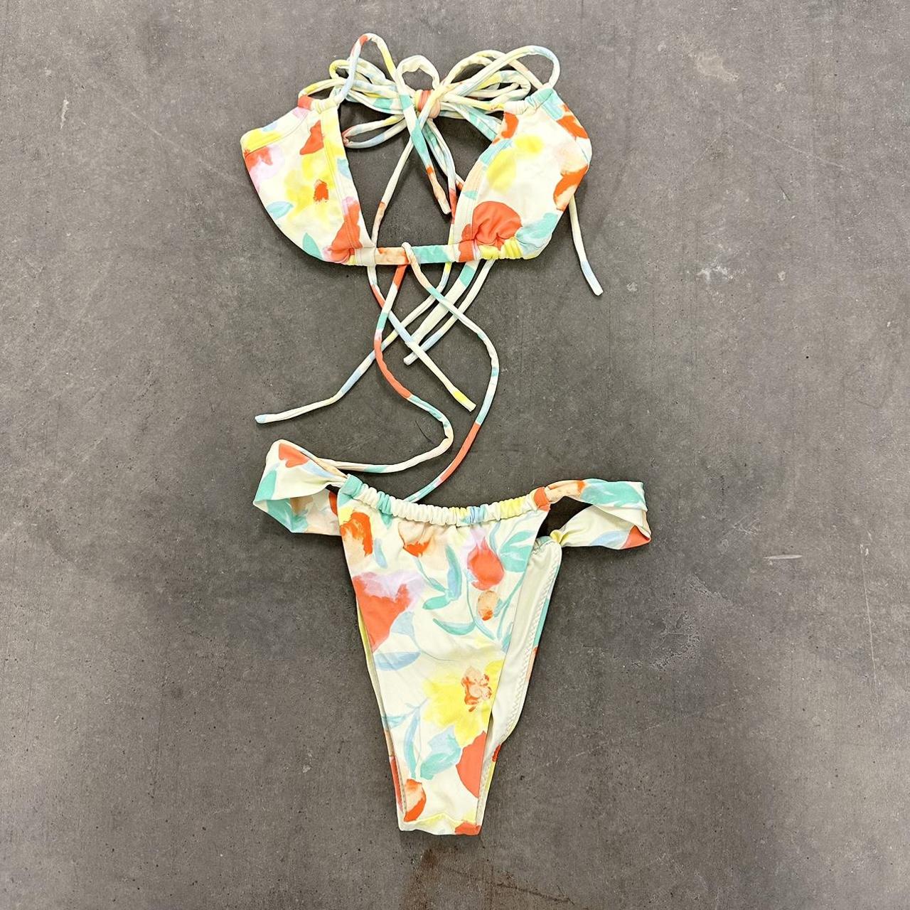 montce swim Goldie Allie One-Piece Swimsuit Bikini - Depop