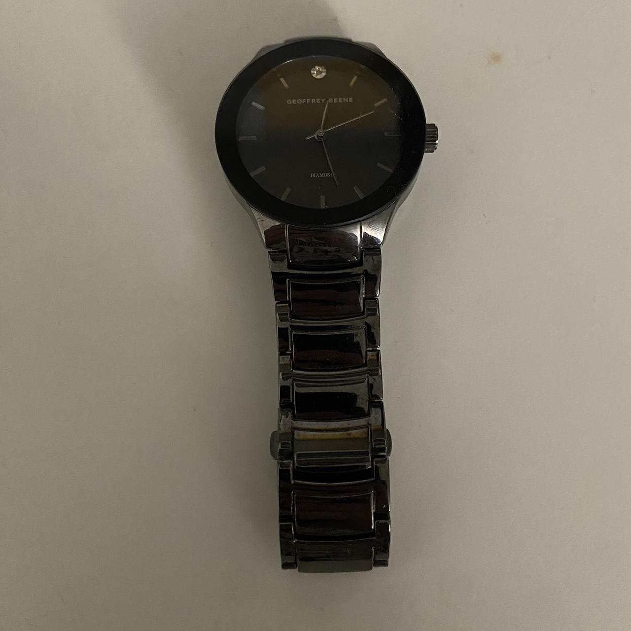 Men's Black And Silver Watch 