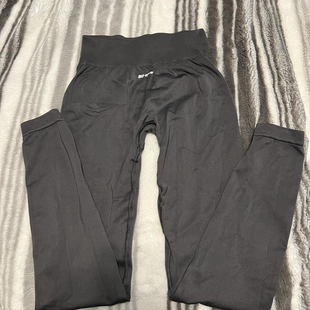 Grey Bo+Tee Leggings - Depop