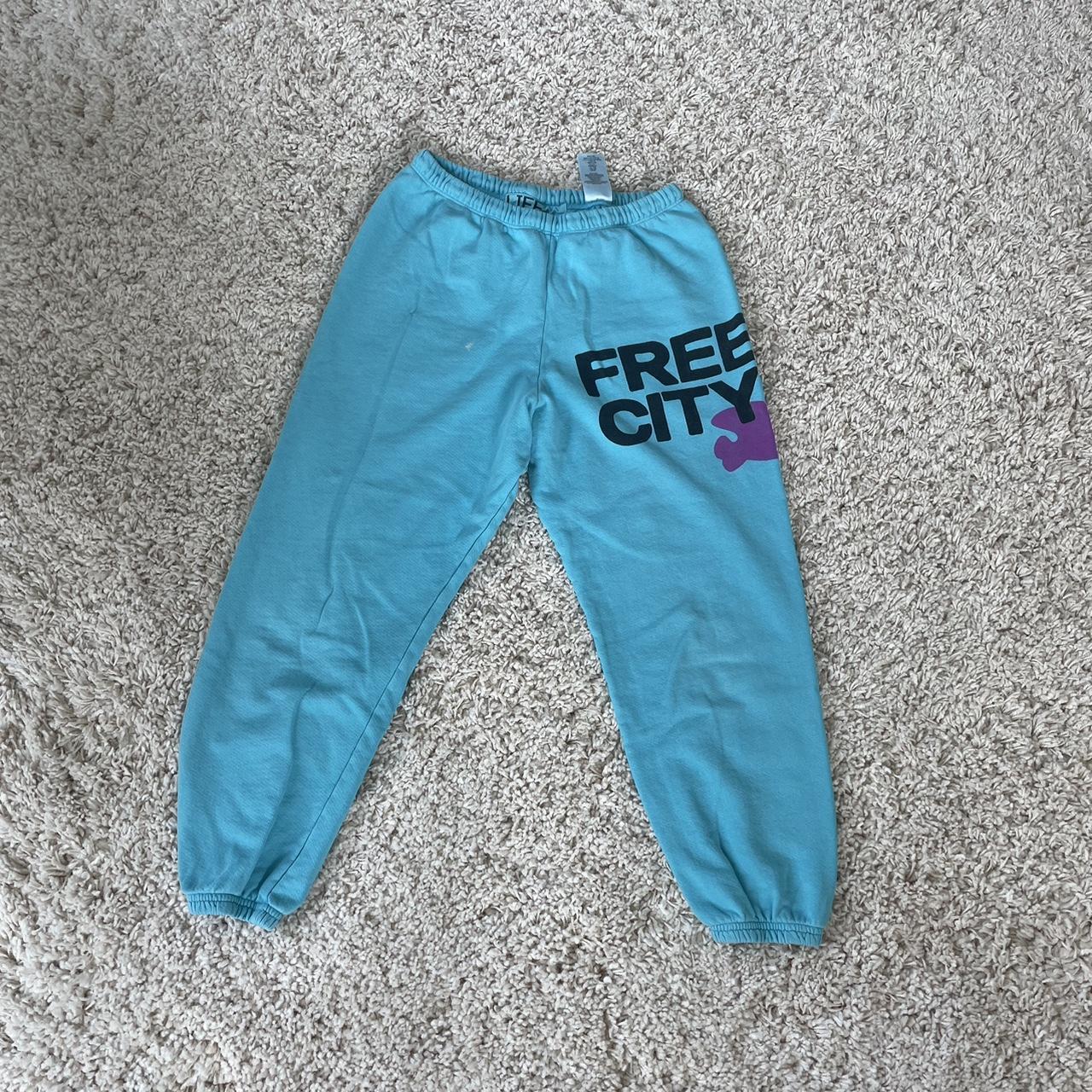 FREECITY Women's Pink and Blue Joggers-tracksuits
