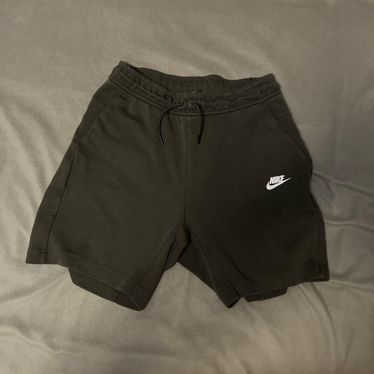 army green nike running shorts