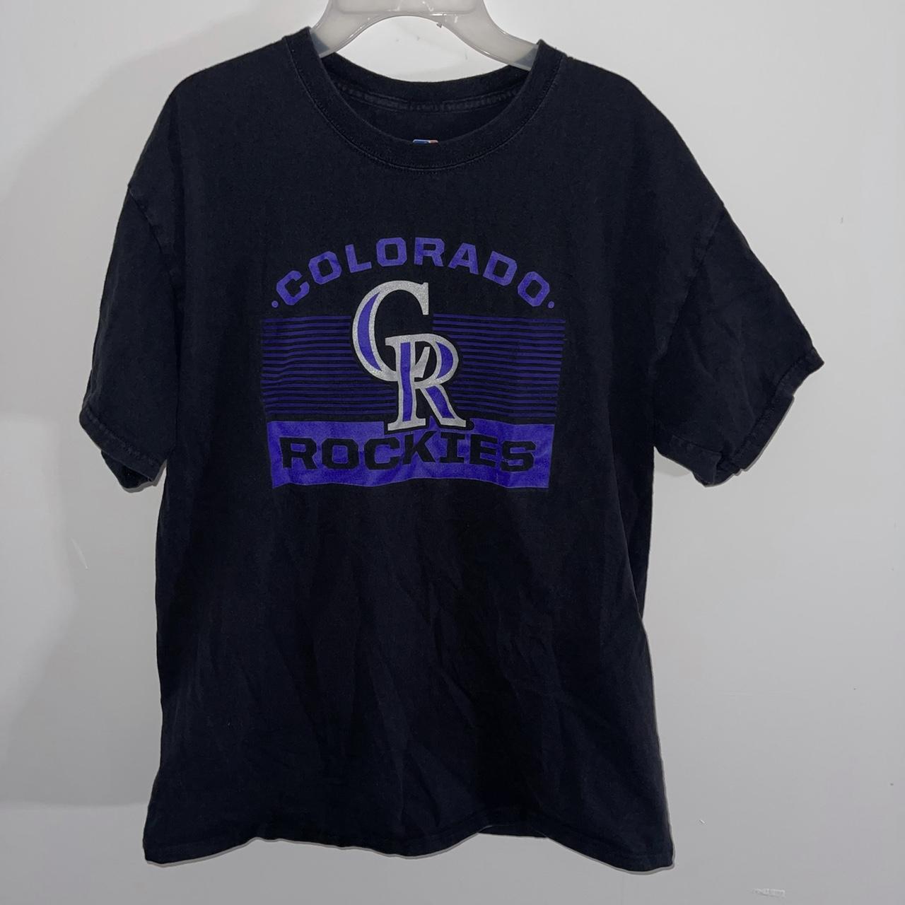 VINTAGE COLORADO ROCKIES TEE! SIZE LARGE! MESSAGE ME - Depop