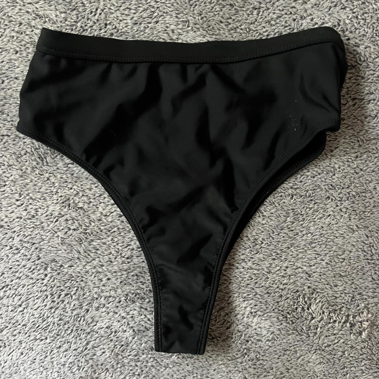 High waisted black bikini bottoms | XS | Midnight |... - Depop