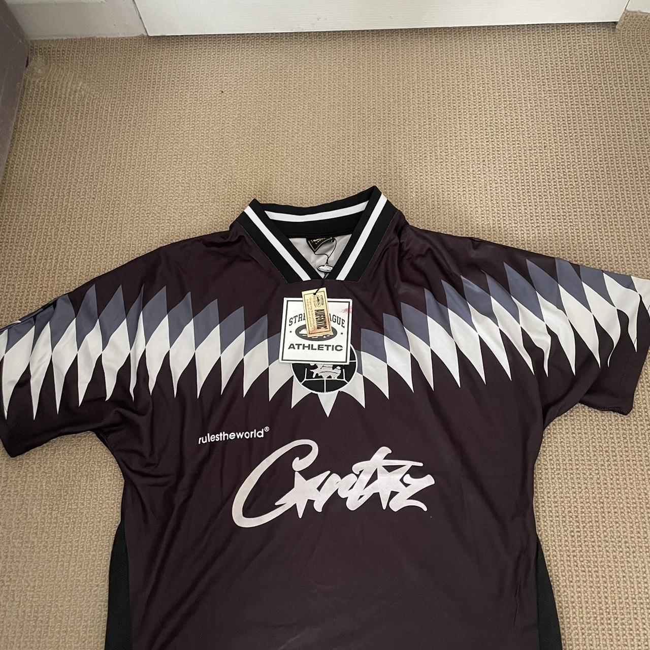 新品 Corteiz CLUB RTW FOOTBALL JERSEY イエロー - ファッション