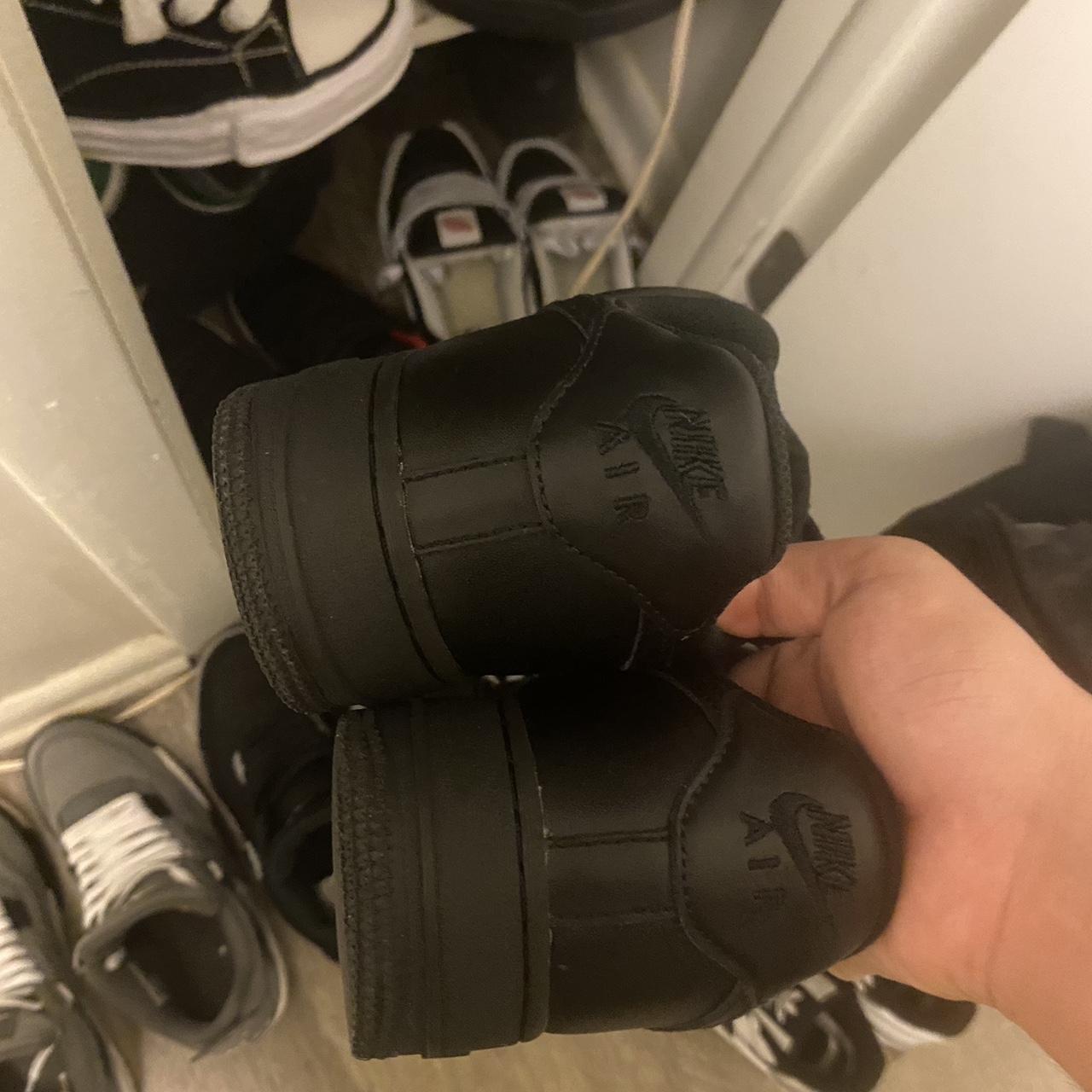 black air forces sold out