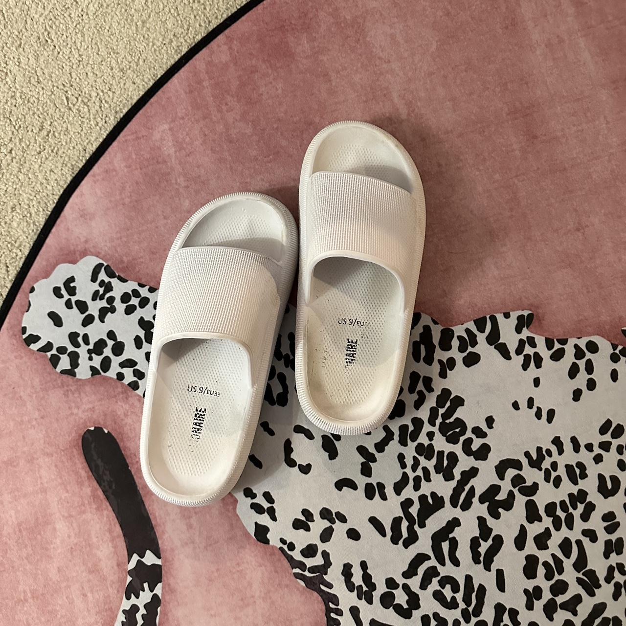 squishy slides good for chilling around white... - Depop