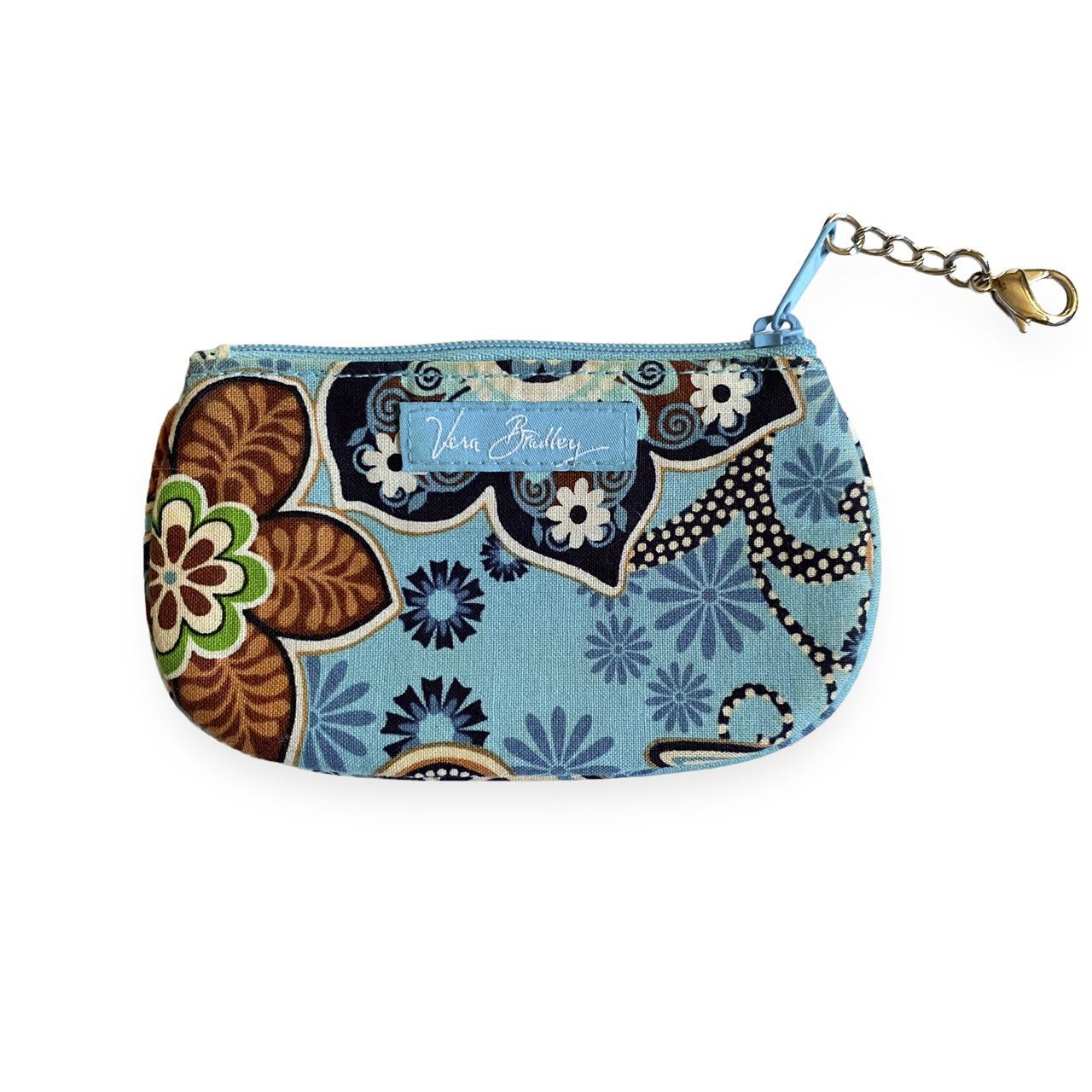 Vera Bradley Retired Bali Blue Coin Purse Mini ID. Depop