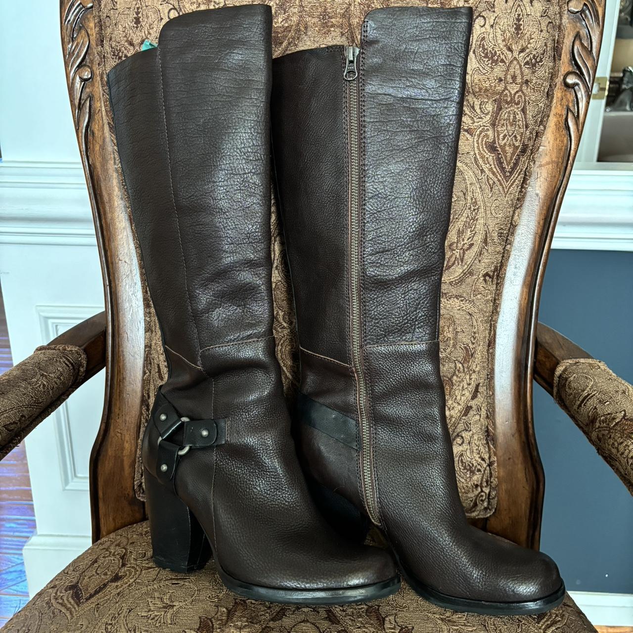 Korks Women's Brown and Black Boots