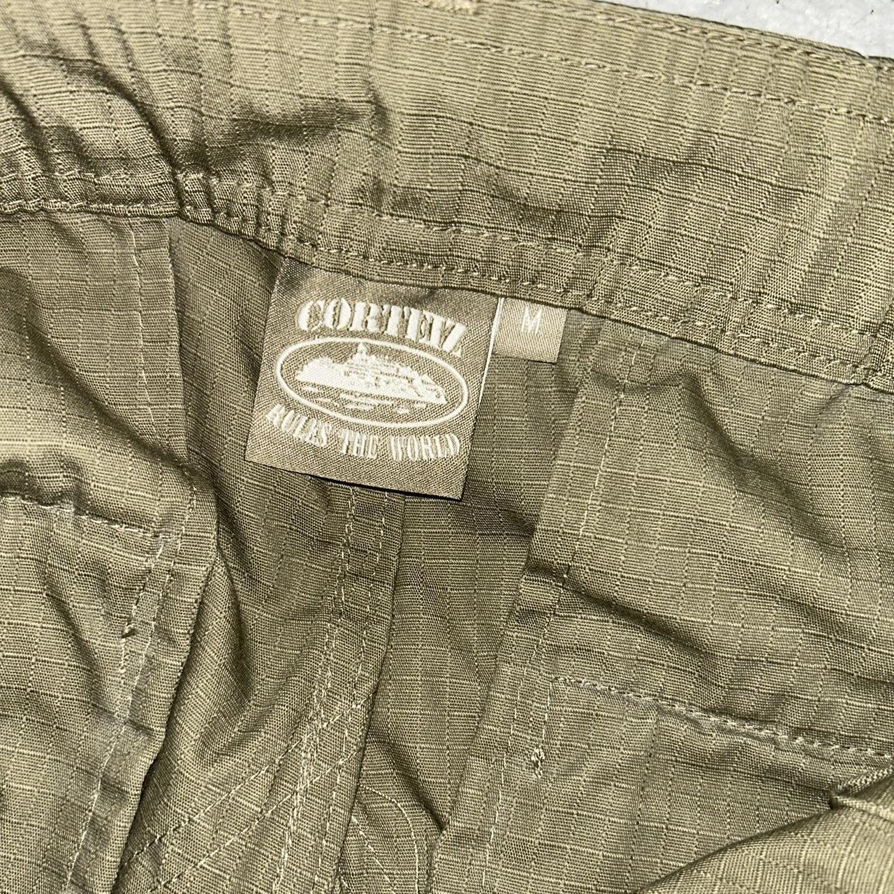 Corteiz Tonal Green Guerillaz Cargo Pants Size | Depop
