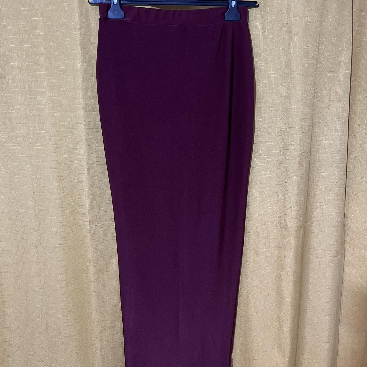 Maxi skirt from Missguided never used but without... - Depop