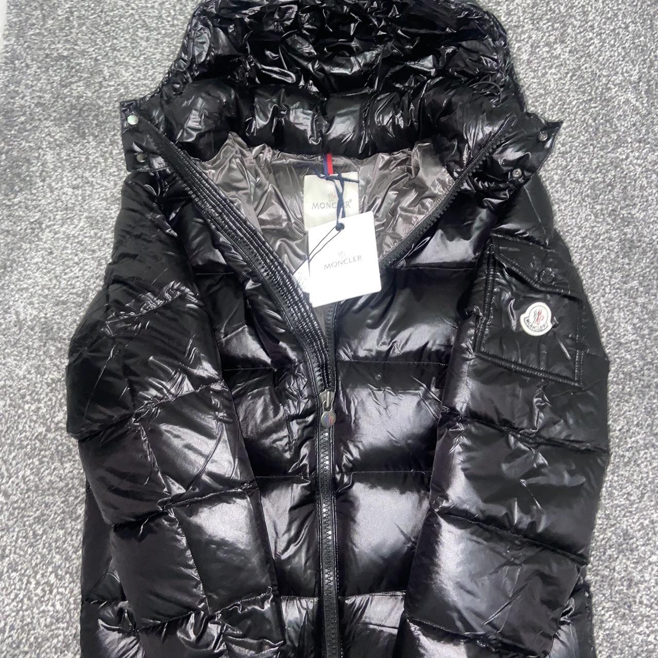 Moncler Maya Black men’s Size S worn once in... - Depop