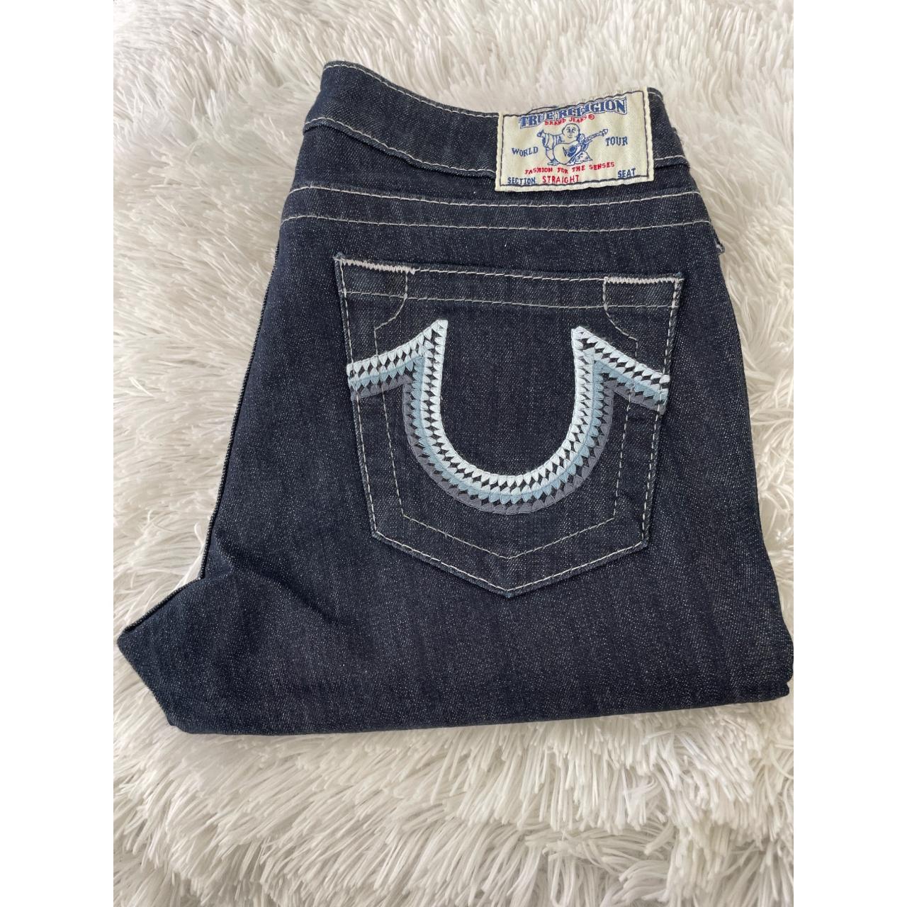 Size 27 True deals Religion Straight Jeans EUC