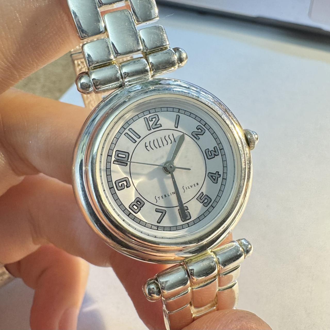Ecclissi 925 sterling silver watch in great... Depop