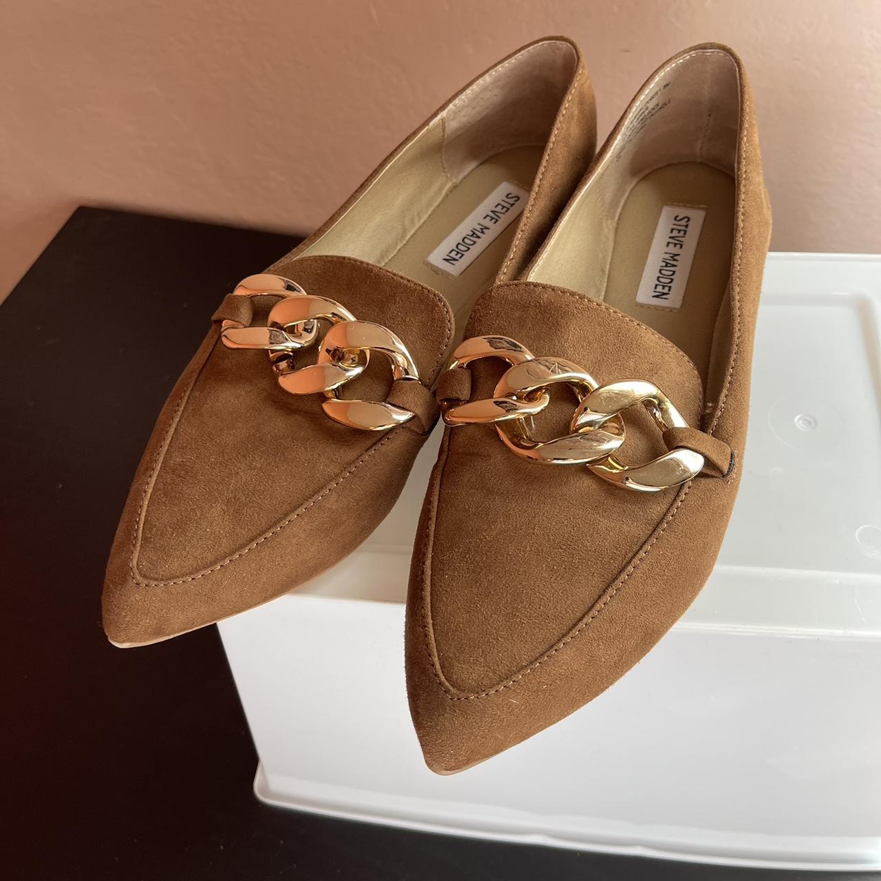 Steve Madden loafers like new not fit for wide