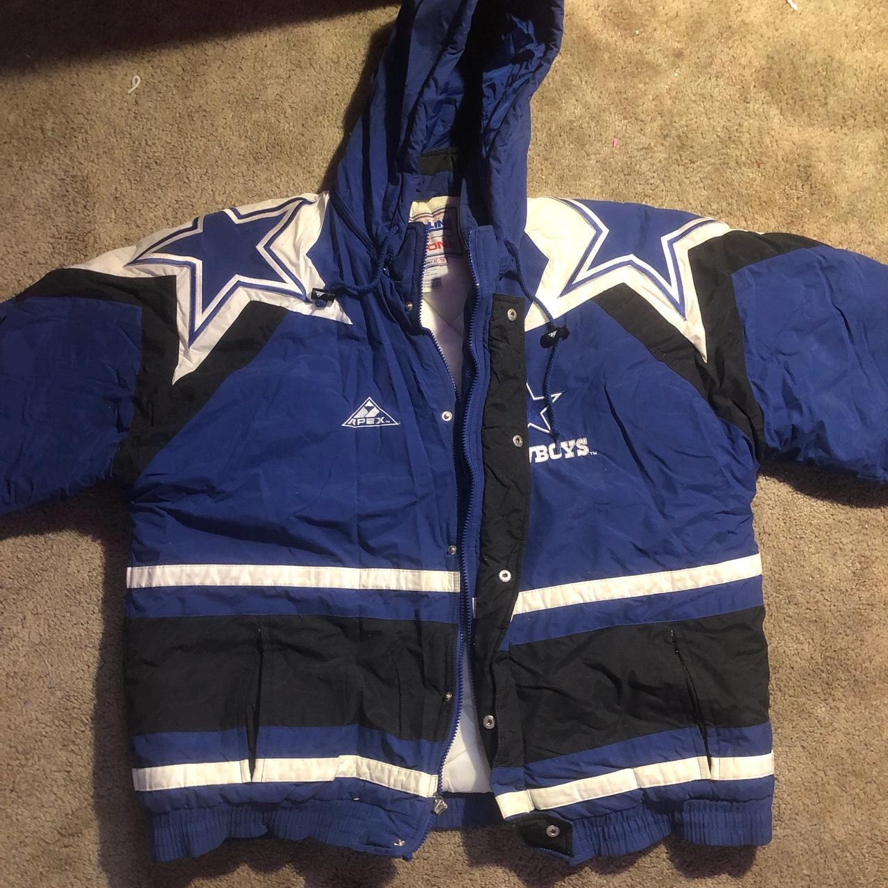 VINTAGE REWORKED/NFL Dallas Cowboys Cropped Fleece - Depop