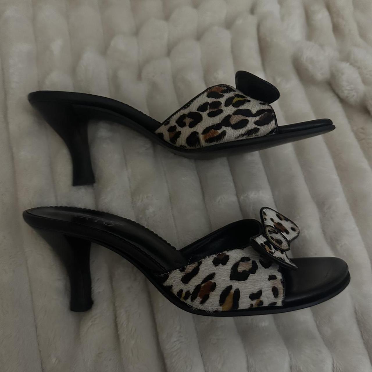 Franco sarto cheetah sandals on sale