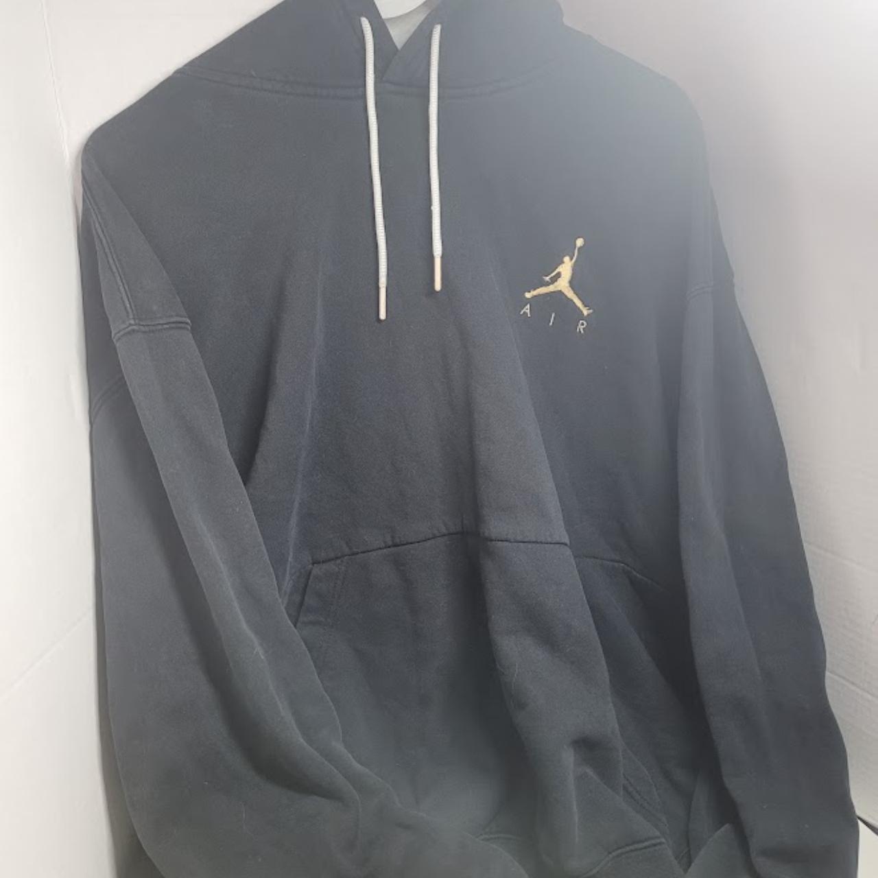 bluza jordan black hoodie