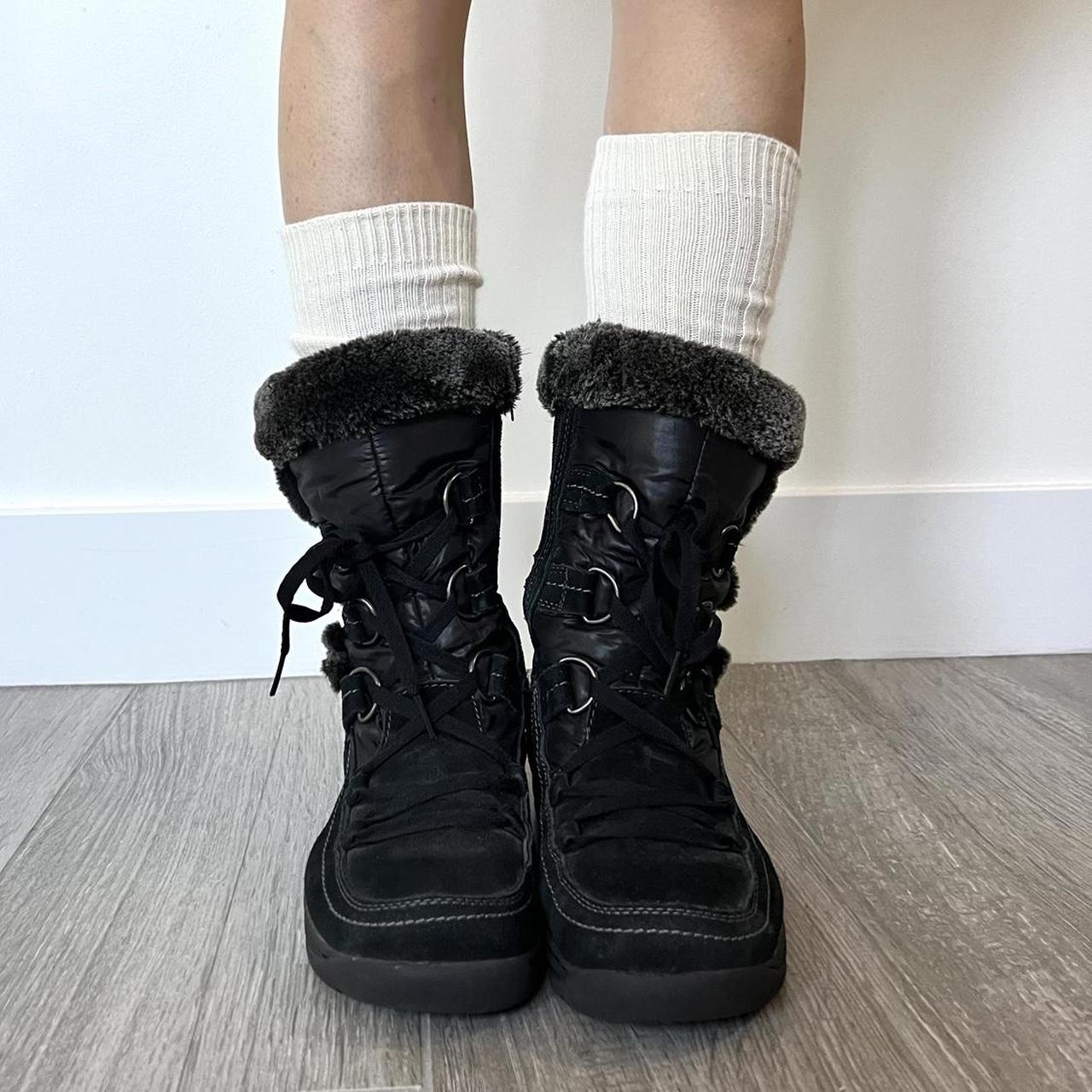 Vintage y2k 90s/00s platform bratz boots from - Depop