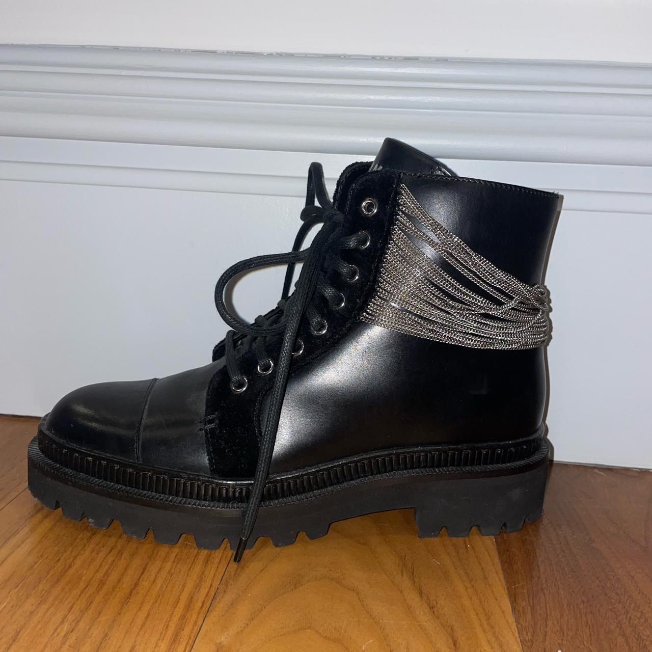 Balmain black clearance boots