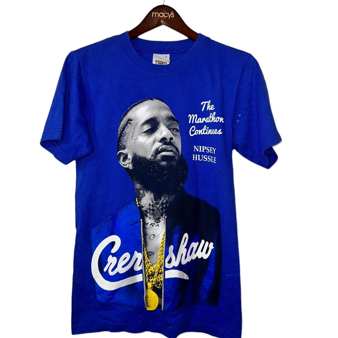 Nipsey Hussle Crenshaw Marathon Jersey No - Depop