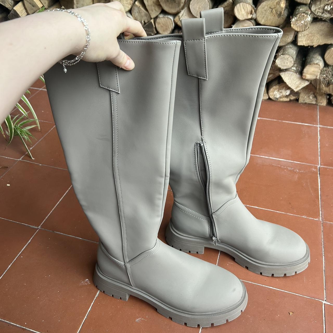 Winter Boots Primark Over The Knee Boots Womens Black Over The