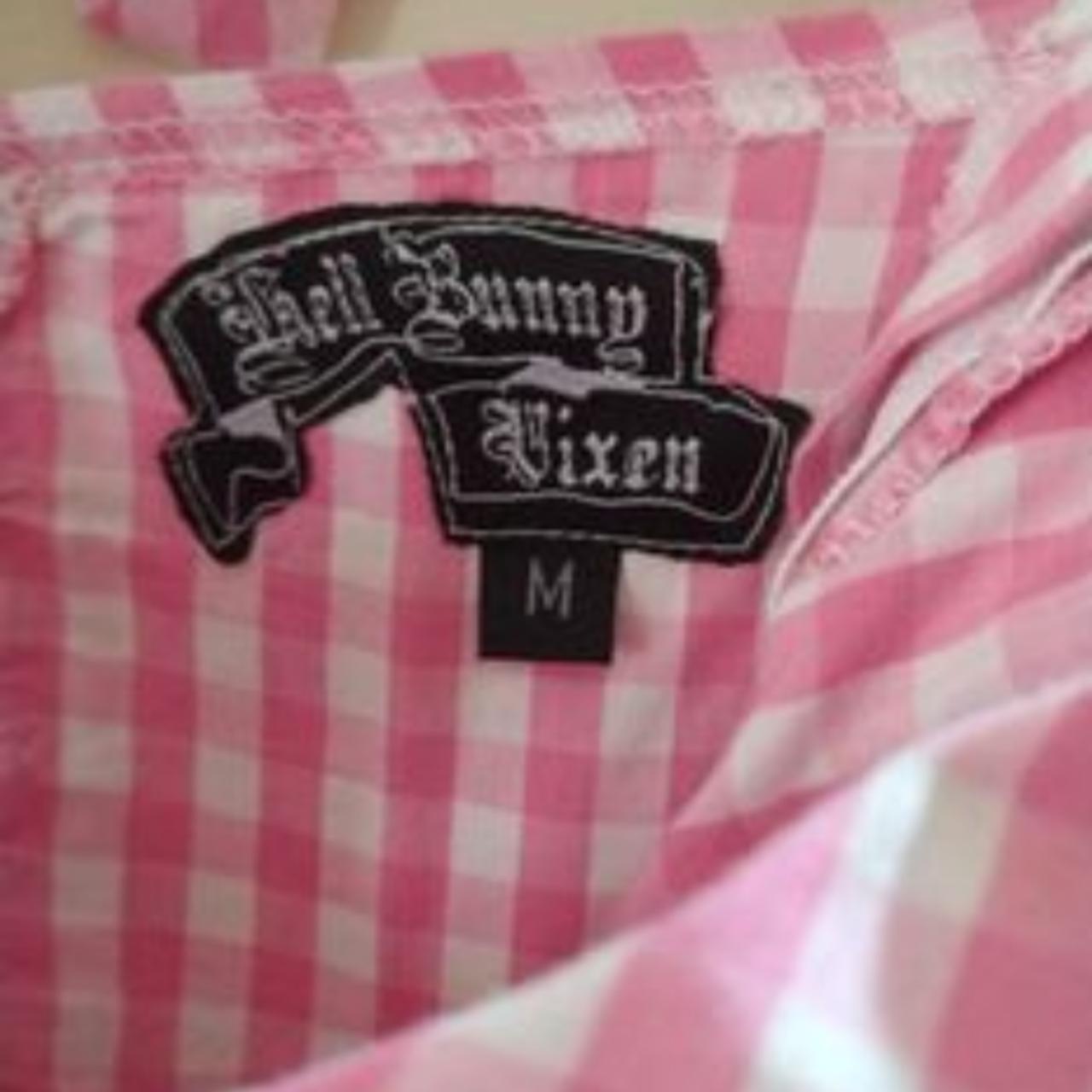 hell-bunny-vixen-pink-gingham-picnic-dress-size-depop