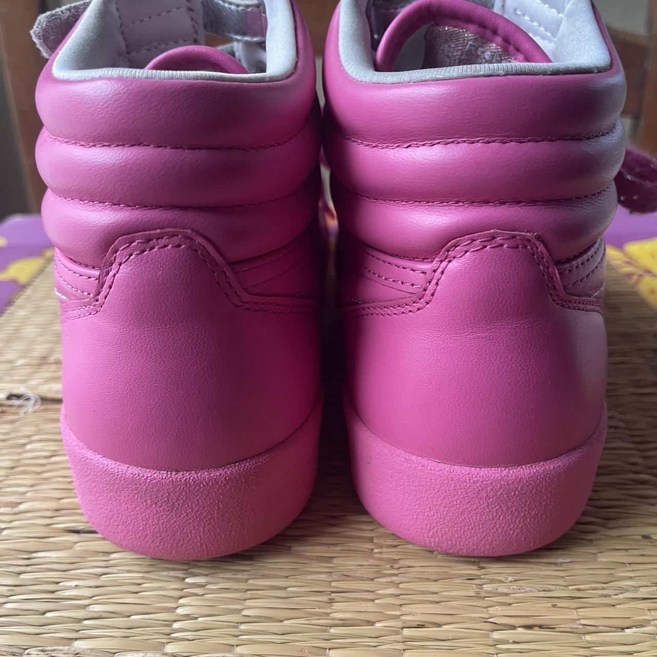 Reebok Classic Pink High Top Sneakers Tennis