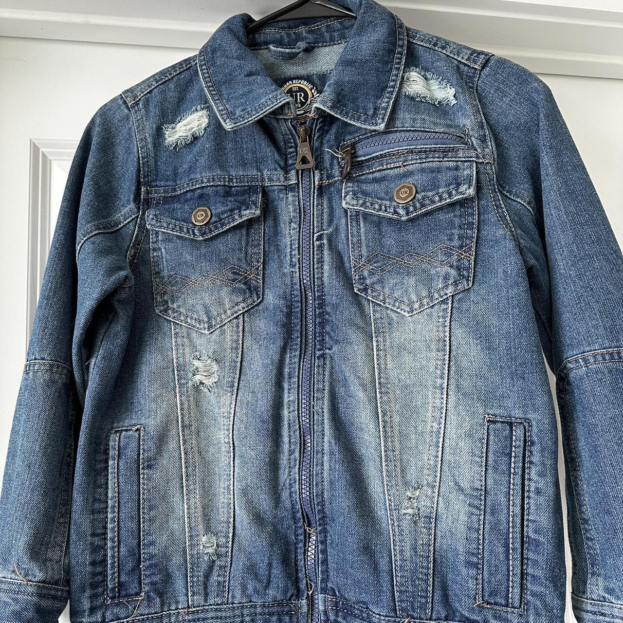 Urban Republic jeans jacket Size small #jeansjacket... - Depop