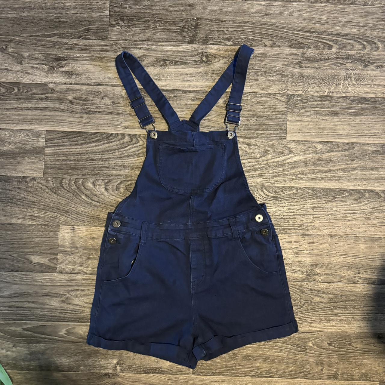Vintage Navy Blue Overalls 🫐 - No PayPal payments! 🐛... - Depop