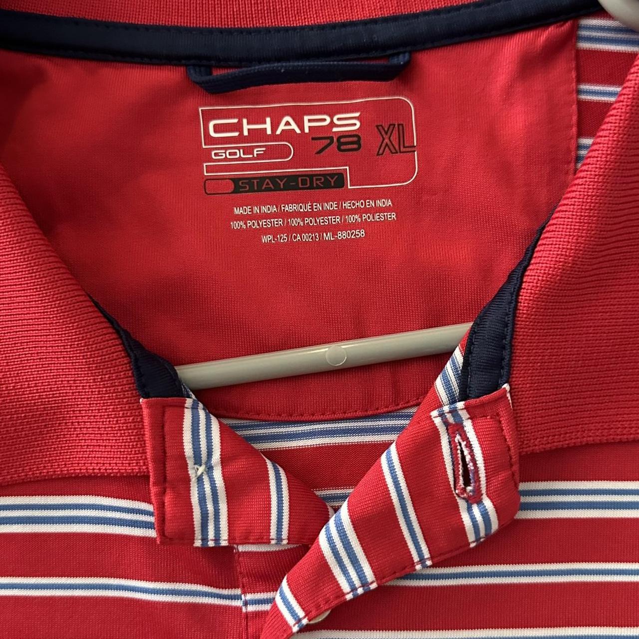 Chaps Men's Red Polo-shirts | Depop