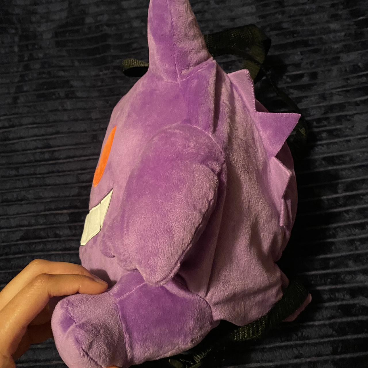 Gengar Plush Backpack The plush is fine but the... - Depop