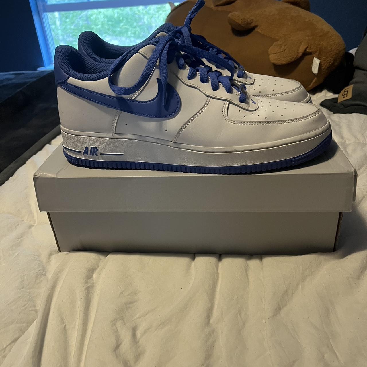 new blue and white air force 1