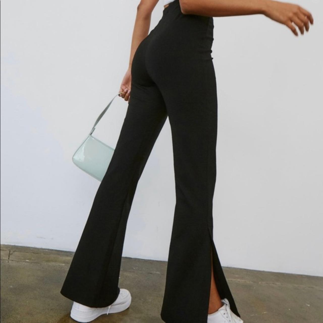 Glassons Women's Black Trousers Depop