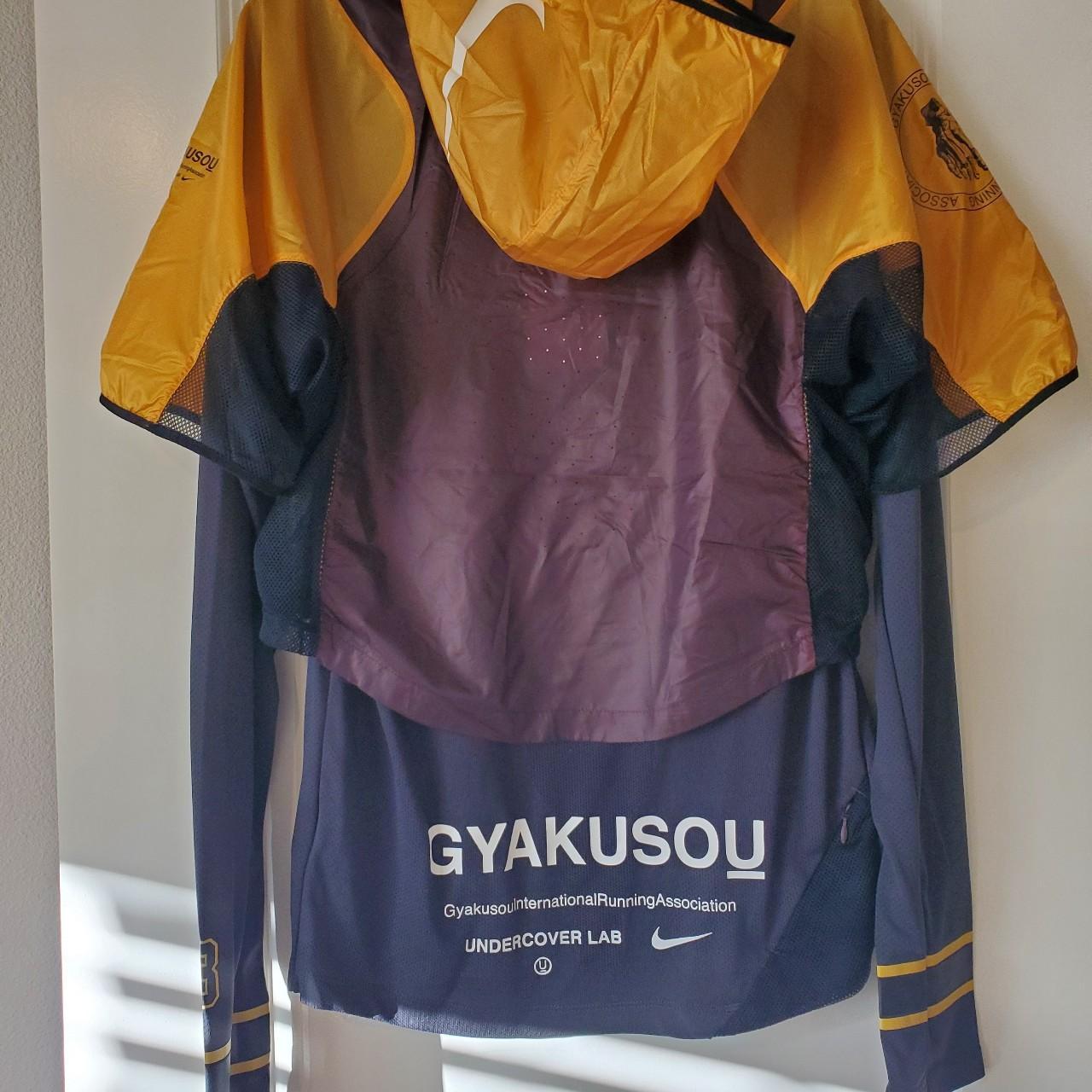 mens yellow nike jacket