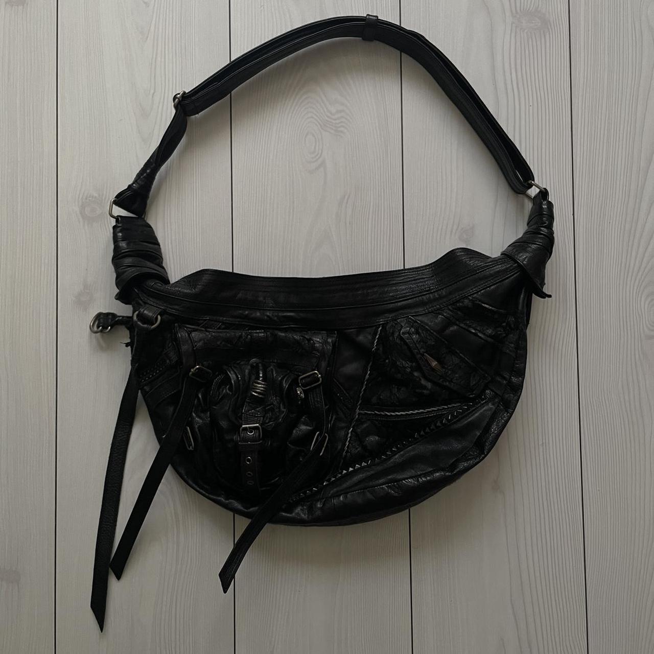 バッグ kmrii leather bag KMRii crossbody bag from 2008, made of goat leather | Depop