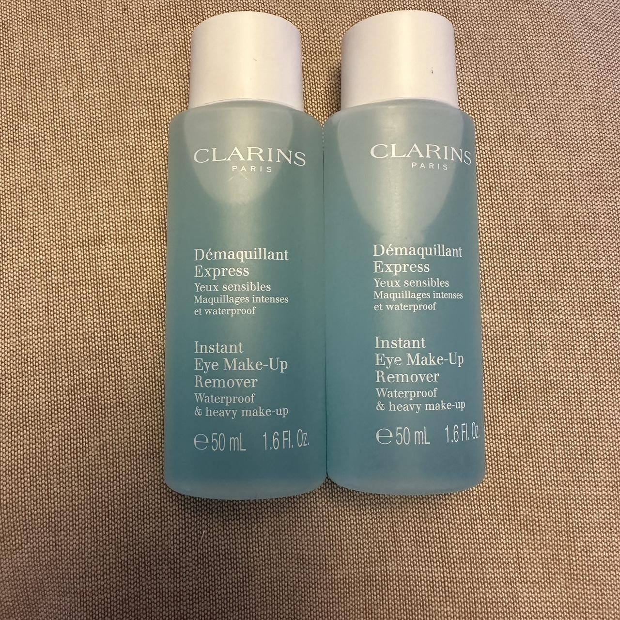 Clarins instant eye makeup remover 50 ml each, price... Depop