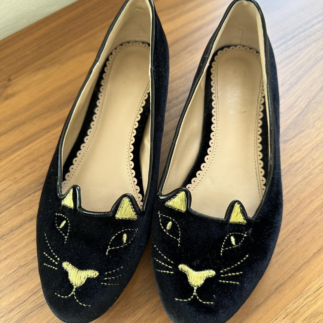 Charlotte olympia kitty ballerina sales flats