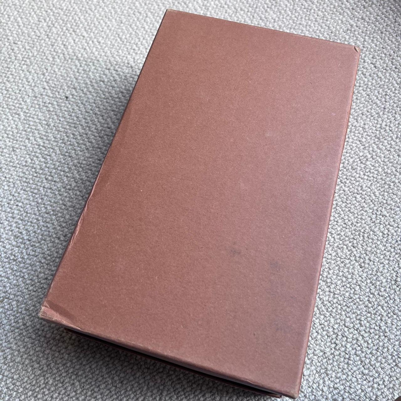 Authentic Loro Piana Brown Empty Shoe Gift Storage Box w Tissue 12”x7”x4.25”