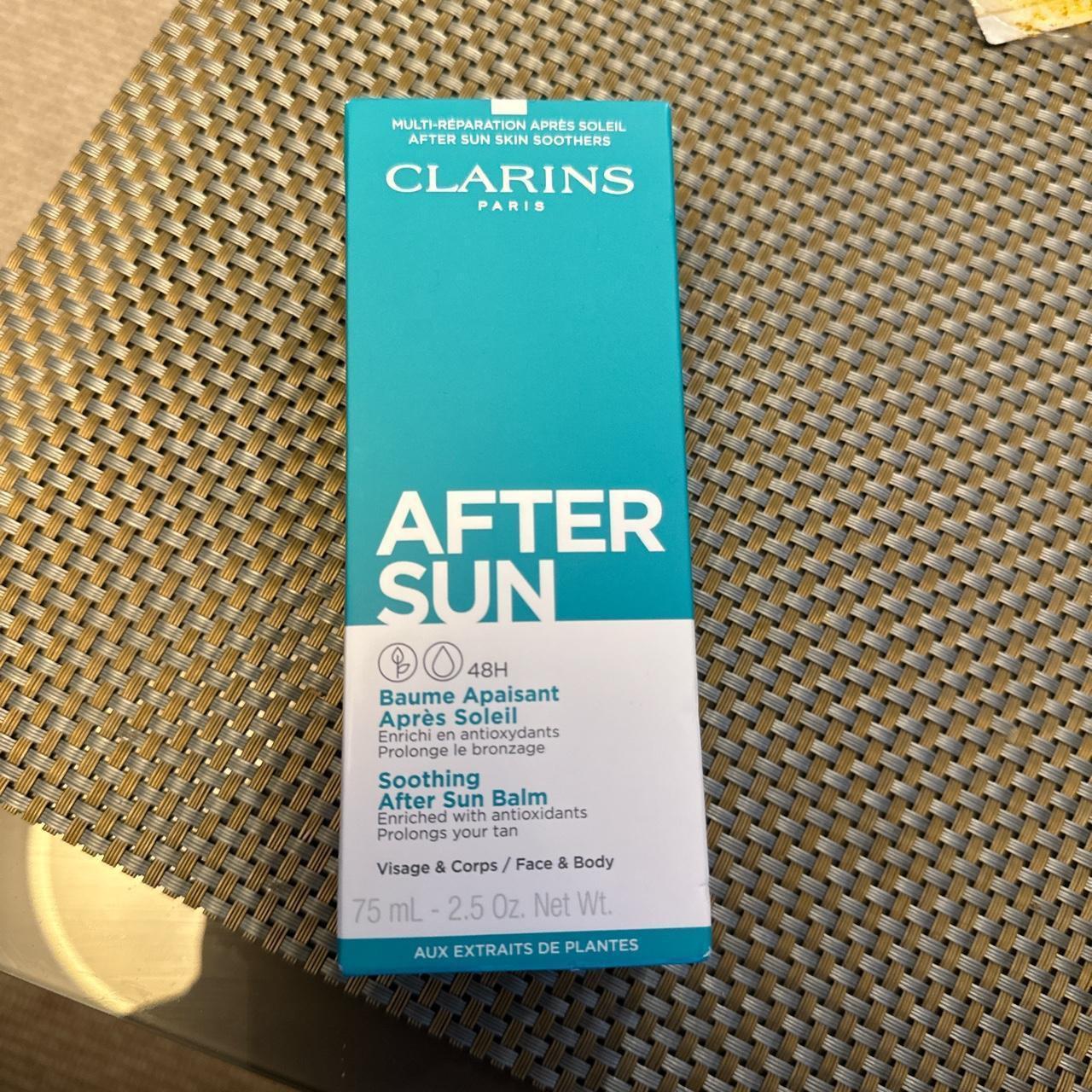 Clarins after sun soothing balm lotion £26 75 ml,... Depop